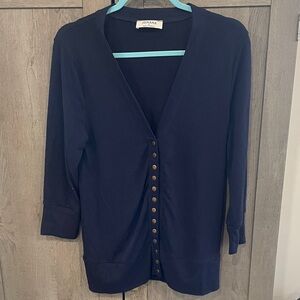 Zenana Outfitters Navy Cardigan